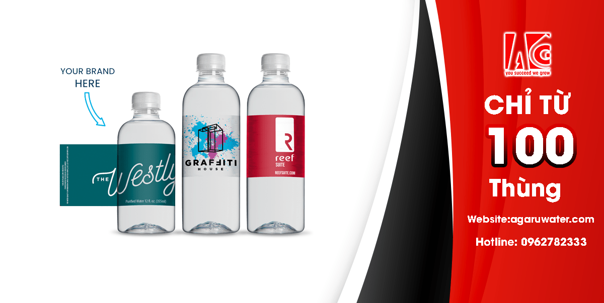 Nước Uống Đóng Chai In Tên Công Ty