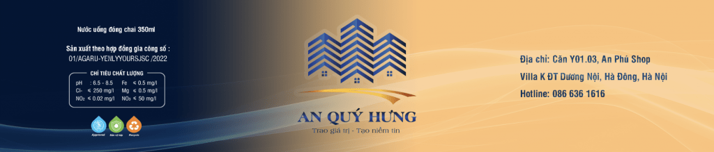 Chai Nước Quảng Cáo