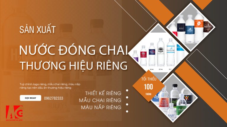1# Nước Uống Đóng Chai Có In Logo Quảng Cáo