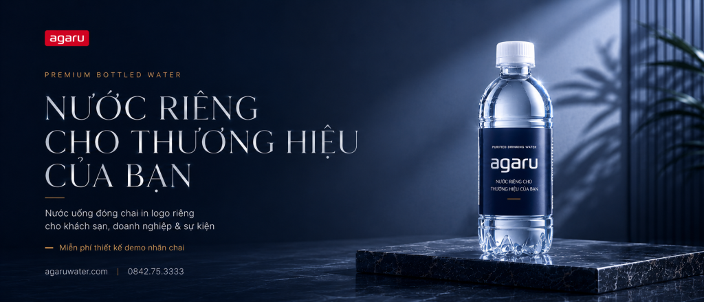 Gia Công Chai Nước Uống Có In Logo