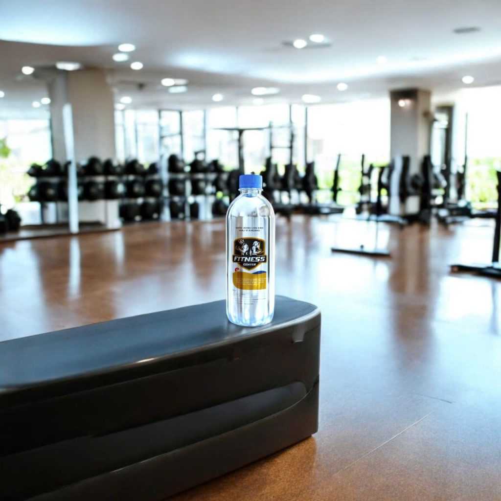 Nước Đóng Chai Fitness Branding 2025