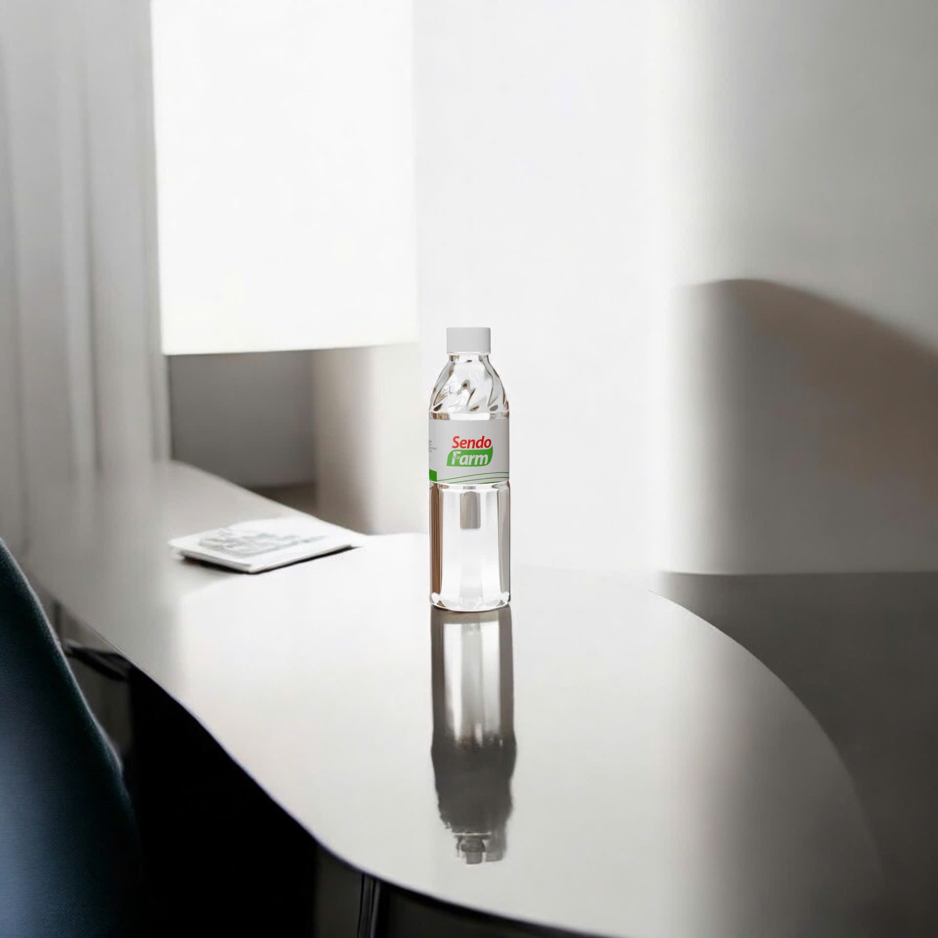 Nước Đóng Chai Gia Công Riêng - Nước Đóng Chai 350Ml In Logo Theo Yêu Cầu - Tinh Khiết 3 Nước Nhãn Riêng