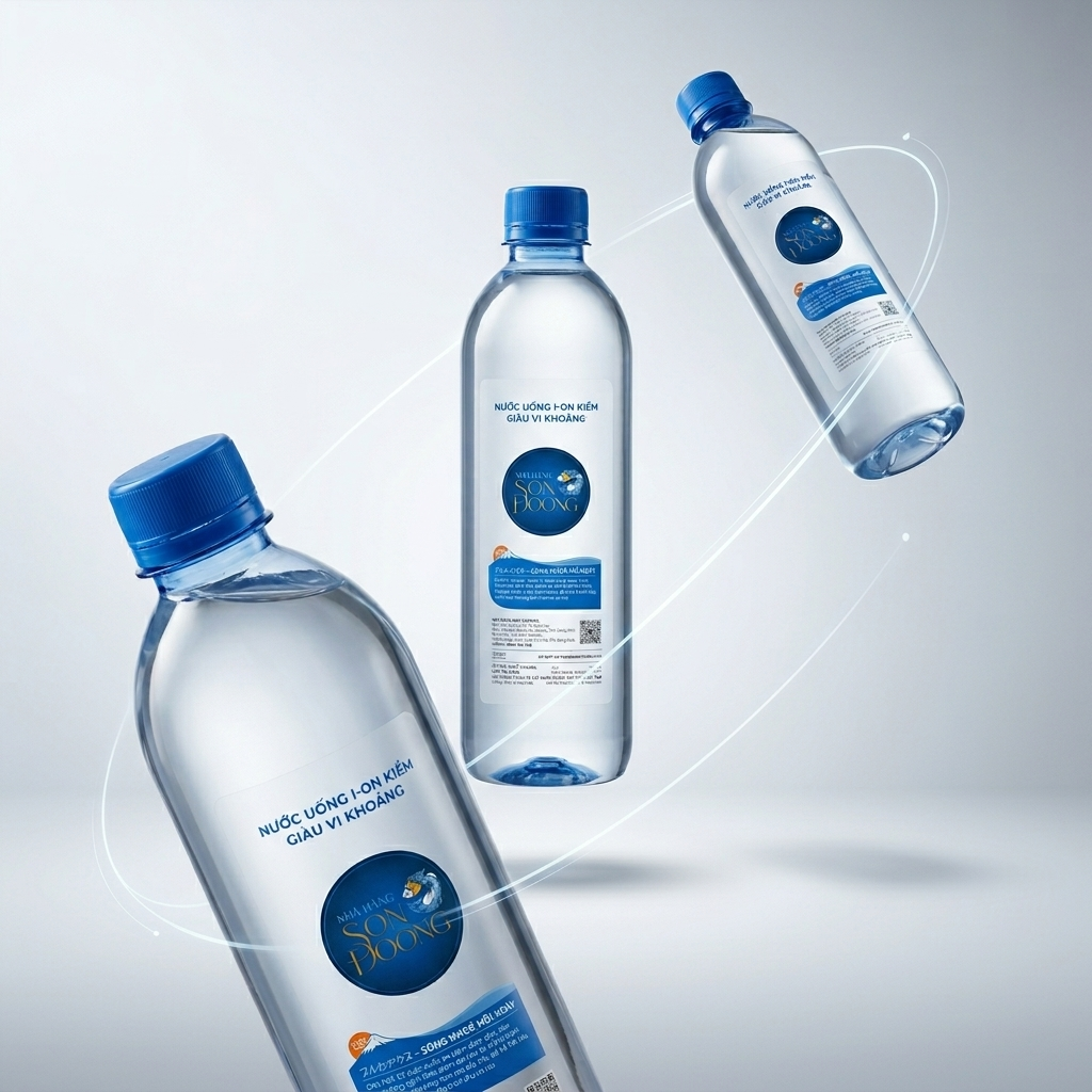 Nước Uống Đóng Chai In Logo