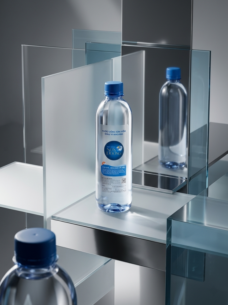 Nước Chai Quảng Cáo Thương Hiệu