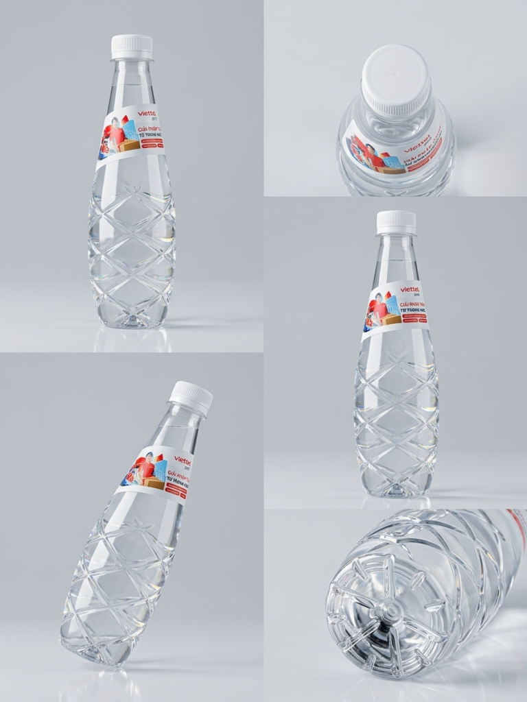 Đặt Nước Quảng Cáo In Logo