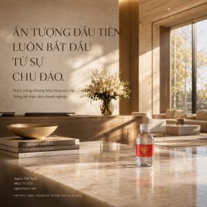 Nước Suối In Logo Cho Spa