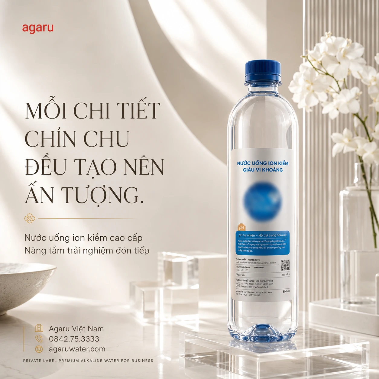 Chiến Lược Sử Dụng Nước Suối In Logo Cao Cấp Trong Năm 2026 - Agaru Việt Nam