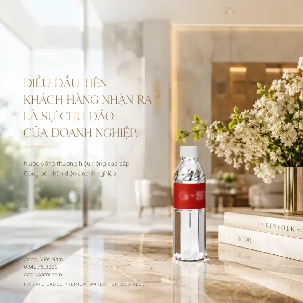 Nước Uống In Logo Cho Bất Động Sản 2026: Chuẩn Hóa Hành Trình Tham Quan Nhà Mẫu 1 Nước Uống In Logo Cho Bất Động Sản 2026: Chuẩn Hóa Hành Trình Tham Quan Nhà Mẫu